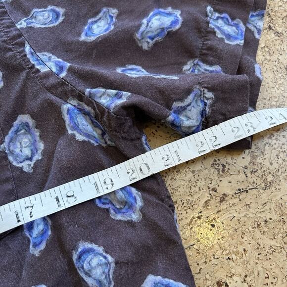 Todd Snyder Floral Camp Collar Tencel Short Sleeve Button Up Shirt Medium - Picture 5 of 6